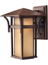 Harbor Small Entry Wall Sconce in Anchor Bronze.